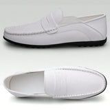 Mocasines Sencillos Para Hombre Zapatos Nauticos Antideslizantes Informales Sin Cordones