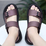 Men's Plus Size Fashionable Outdoor Sandals For Students, Casual, Comfortable, Beach Vacation, Summer