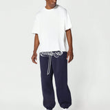 SUMWON Pantalones Jogger Estilo De Los Anos 90 Con Impresion En La Parte Delantera