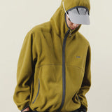 Sudadera Con Capucha De Doble Cremallera Para Hombre De 220 G De La Serie Mountain, Hecha De Tela Polar Para Uso En Exteriores