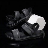 Summer Men's Sandals Fashionable, Slip-Resistant, Wear-Resistant, Thick-Soled, Casual Beach Slipper For Driving