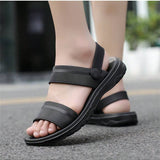 Summer Men's Sandals Fashionable, Slip-Resistant, Wear-Resistant, Thick-Soled, Casual Beach Slipper For Driving