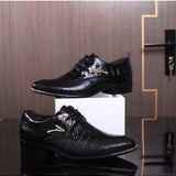 Zapatos Con Cordones Al Estilo Britanico Para Hombres, Zapatos De Boda Con Punta Afilada Para Jovenes, Zapatos Transpirables, De Vestir Y Casuales De Negocios