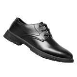 Zapatos Para Hombre De Negocios, Impermeables, Resistentes Al Deslizamiento, Versatiles, Transpirables, Color Negro, Adecuados Para Oficina, Ropa Casual, Trabajo Y Presentaciones