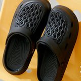 Zapatos Transpirables Huecos Para Hombre Para Primavera Y Verano, Sandalias Ligeras Informales Para Oficina Al Aire Libre Para Deportes Y Playa