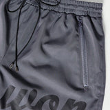 SUMWON Pantalones Cortos De Nylon Con Estampado Frontal