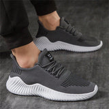 Zapatillas deportivas De Punto Ligero Para Hombres, Zapatos Deportivos Transpirables Y De Moda, Casual, Zapatillas De Running Con Suela Suave