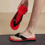 Unisex Casual Beach Flip Flops With Comfortable Soft Sole, Fashionable And Versatile For Men And Women