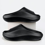 Zapatillas De Hombre Fashionable And Fashionable Non Slip, Sandalias De Almohada Para Interiores, Exteriores Y Playa