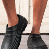 Zapatos Sin Cordones A Prueba De Aceite, Impermeables Y Antideslizantes Para Hombres, Adecuados Para Chefs, Cocinas Y Hospitales