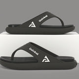 NEW Pantuflas Antideslizantes Y Transpirables Para Hombres, Zapatos De Playa De Punta Abierta Con Estilo Coreano, Adecuados Para Uso En Interiores Y Exteriores En Verano