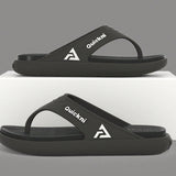 NEW Pantuflas Antideslizantes Y Transpirables Para Hombres, Zapatos De Playa De Punta Abierta Con Estilo Coreano, Adecuados Para Uso En Interiores Y Exteriores En Verano