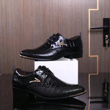 Zapatos Con Cordones Al Estilo Britanico Para Hombres, Zapatos De Boda Con Punta Afilada Para Jovenes, Zapatos Transpirables, De Vestir Y Casuales De Negocios