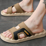 Sandalias De Verano Simples, Comodas Y Elegantes Para Hombres, Antideslizantes, Ligeras, Adecuadas Para Uso Diario, Playa Y Actividades Al Aire Libre