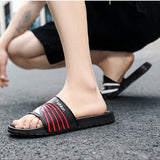 Sandalias De Suela Suave Antideslizante De Moda Para Hombre Para Actividades En Interiores Y Exteriores En Verano, Transpirable Y Resistente Al Olor