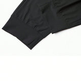 Pantalones deportivos casuales de verano para hombres de seda de hielo delgados y de secado rapido, ajuste holgado para correr y hacer ejercicio al aire libre