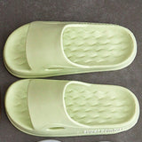 Zapatillas gruesas de EVA con caracteristicas antideslizantes y antiolor, adecuadas para uso en el hogar, perfectas para uso interior y exterior en verano.