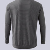 Sudadera con cuello redondo para hombre con parche tejido en forma de panal, decoracion, primavera y otono