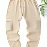Pantalones Deportivos Para Hombre Con Cintura Ajustable Con Letra Estampada, Nuevos Y De Moda Para Primavera Y Otono