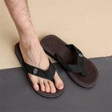 Unisex Slipper Sandals Casual, Soft And Comfortable Men And Women Flip Flops With Stylish Coffee Brown Sole