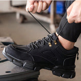 Zapatos de trabajo para hombre Zapatos de seguridad antipuncion Zapatillas de trabajo masculinas Zapatos de trabajo indestructibles Botas de trabajo para hombre Zapatos para hombre ligeros Botas de seguridad