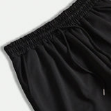 Pantalones de chandal deportivos de estilo simple de unicolor para hombres