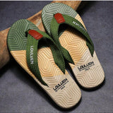 Zapatillas de hombre para verano, de moda, transpirables, informales, de playa, chanclas planas de dedo antideslizante para uso en exteriores