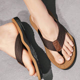 Sandalias de verano para hombres, flip flops antideslizantes para playa, zapatillas de vacaciones casuales y comodas