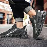 Zapatillas deportivas deportivas para hombres, zapatillas de tenis comodas para correr, zapatos deportivos transpirables y ligeros para caminar en el gimnasio, zapatillas deportivas atleticas huecas y comodas al aire libre