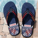 Hombres Verano Chanclas de dedo ligeras y elegantes con personalidad, Pantuflas para la playa, interiores y exteriores, Sandalias casuales