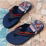 Hombres Verano Chanclas de dedo ligeras y elegantes con personalidad, Pantuflas para la playa, interiores y exteriores, Sandalias casuales