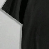 Manfinity RSRT Conjunto de camiseta de manga corta y pantalon corto con estampado simple para hombre para uso diario