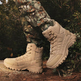 Botas de montana para hombres, botas de proteccion laboral para hombres, botas de trabajo al aire libre para hombres, botas de combate para caminar y explorar senderos, botas de entrenamiento en campo, botas de escalada deportivas al aire libre