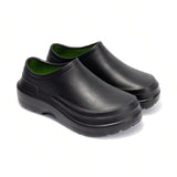 Zapatos de chef antideslizantes, resistentes al agua y al aceite, antideslizantes y resistentes a la suciedad para hombres, zapatos de trabajo para lluvia y seguridad en interiores
