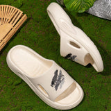 Sandalias de playa de verano para hombre, talla extra grande, zapatos agujereados, pantuflas para vacaciones, tallas 46/47/48/49/50, blancos, resistentes al deslizamiento, tallas grandes 47 y 48