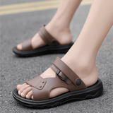 NEW Sandalias clasicas para hombres con dos correas resistentes al agua para uso tanto en exteriores como en interiores