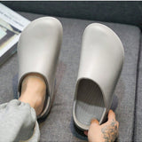 NEW Pantuflas para parejas de hombre 2024 nuevas llegadas, zapatos casuales de moda suave y ligeros para hombre, pantuflas de casa para mujeres con sensacion de popo, sandalias de playa de mujer antideslizantes y antiolor de EVA