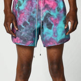 SUMWON Short de bano de nylon con estampado completo