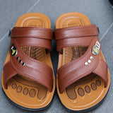 NEW Sandalias de Hombre de Verano Comodas y Transpirables de Punta Abierta con Utilidad Dual como Zapatos Planos de Playa Ligeras y Resistentes al Desgaste con Pantuflas Frescas para Hombres.