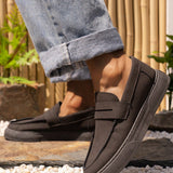 Zapatos casuales para hombres estilo mocasin comodos con suela suave