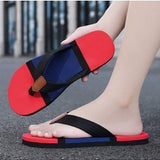 NEW Hombre Verano Moda Color Block Suela suave Antideslizante Resistente al desgaste Ligero Comodo Transpirable Sandalias