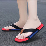 NEW Hombre Verano Moda Color Block Suela suave Antideslizante Resistente al desgaste Ligero Comodo Transpirable Sandalias