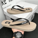 Sandalias de deslizamiento simples de verano, de moda, casuales y con estilo para hombre, comodas, ligeras, suaves, antideslizantes y faciles de limpiar