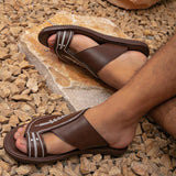 NEW Sandalias de dedo de hombre con estilo comodo y casual de negocios