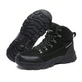 NEW Zapatos deportivos de exterior de alta calidad para hombres en PU con suela antideslizante para caza y escalada, disponibles en talla 39-46