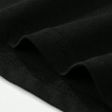 Camiseta sencilla solida de manga larga para uso diario con escote en V