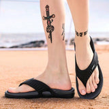 Sandalias de playa comodas, ligeras, suaves, duraderas y transpirables para hombre en estilo casual de verano y personalidad moderna y atractiva