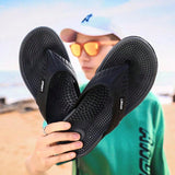 Sandalias de playa comodas, ligeras, suaves, duraderas y transpirables para hombre en estilo casual de verano y personalidad moderna y atractiva