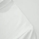 NEW Camiseta de manga corta con cuello redondo con estampado de letras y shorts con cordon, conjunto casual de verano para hombres