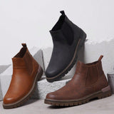 NEW Botas para hombre Sin cremallera